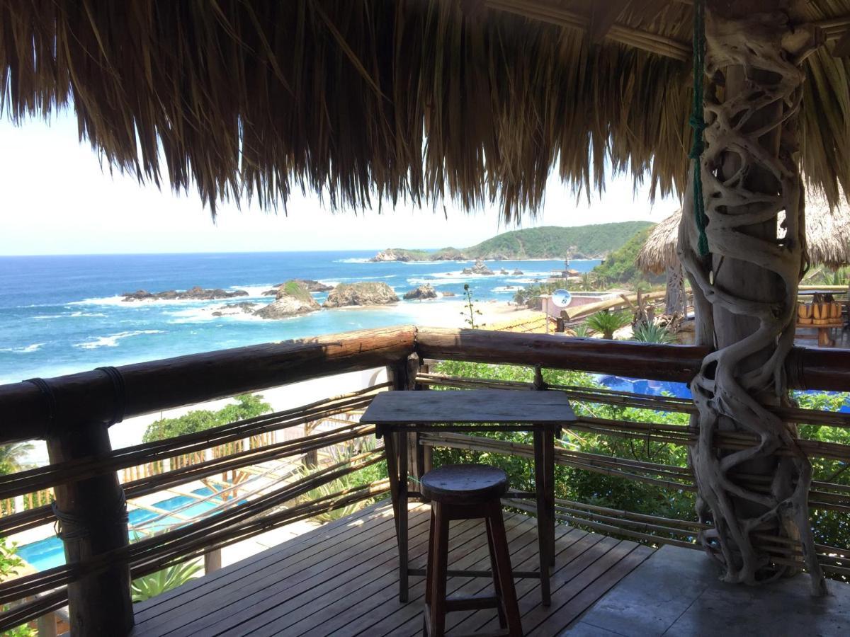 Cabanas Las 3 Marias San Agustinillo Eksteriør bilde