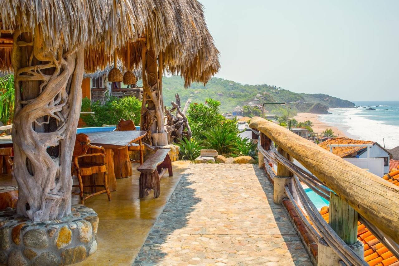 Cabanas Las 3 Marias San Agustinillo Eksteriør bilde